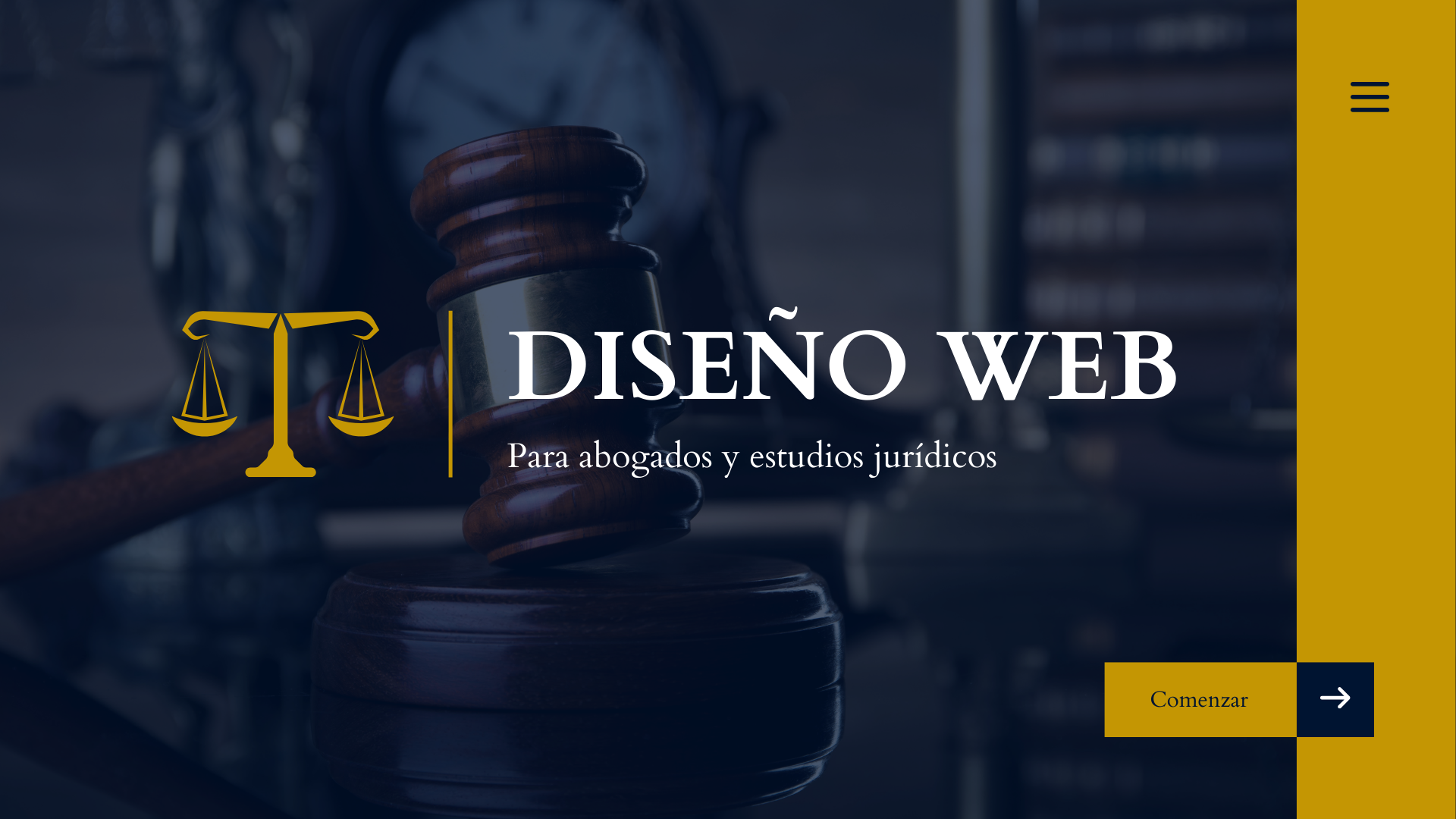 Diseño web para abogados